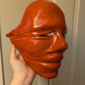 Red Horror Mask
